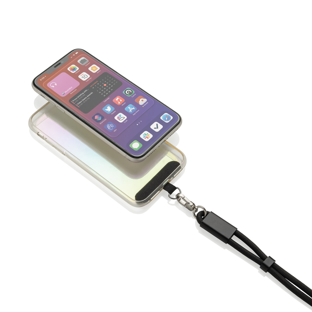 Correa de muñeca para teléfono LoopAmp RCS RPET y cable 60W