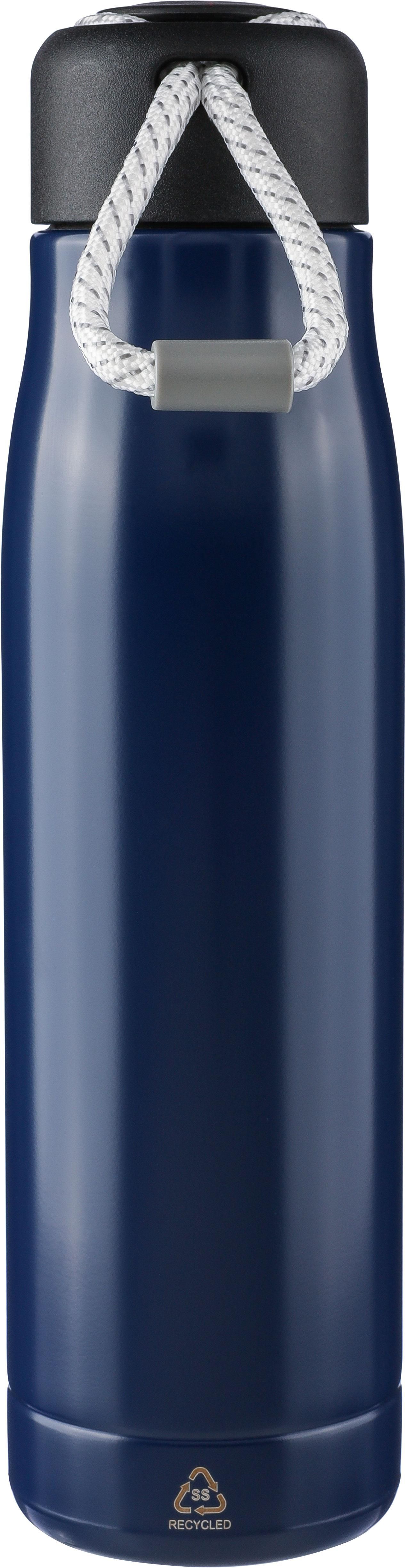 Botella termo de acero inoxidable reciclado (500 ml) Solene
