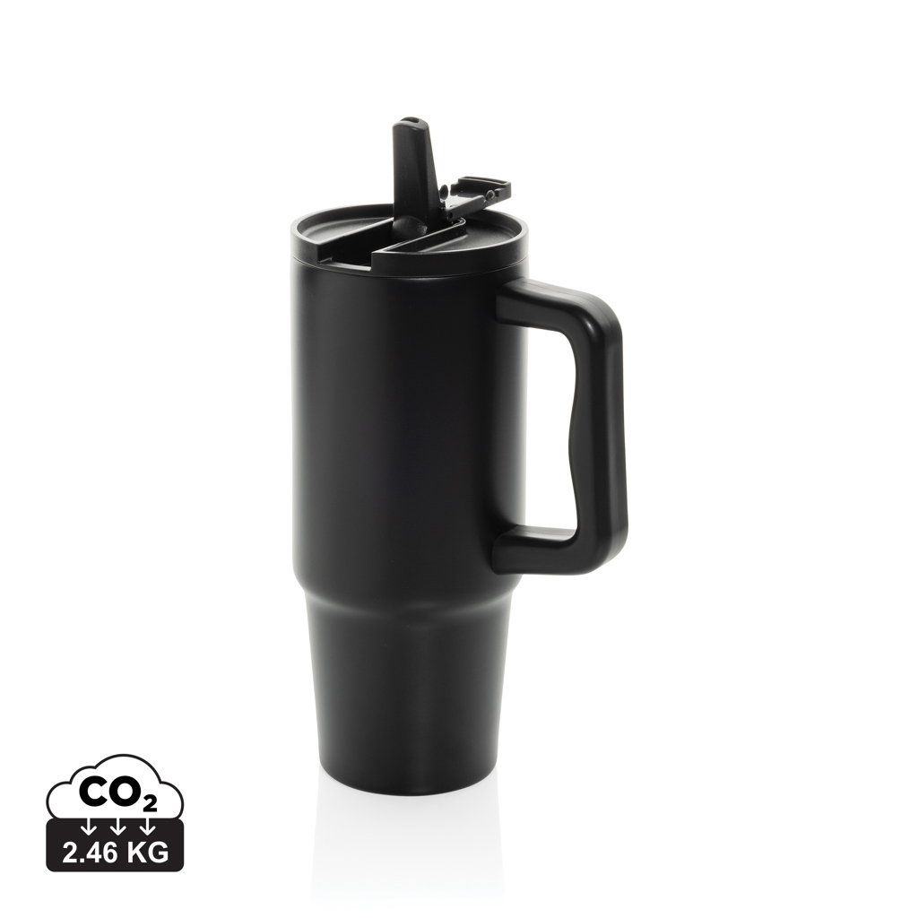 Vaso de acero inoxidable reciclado RCS antigoteo Embrace