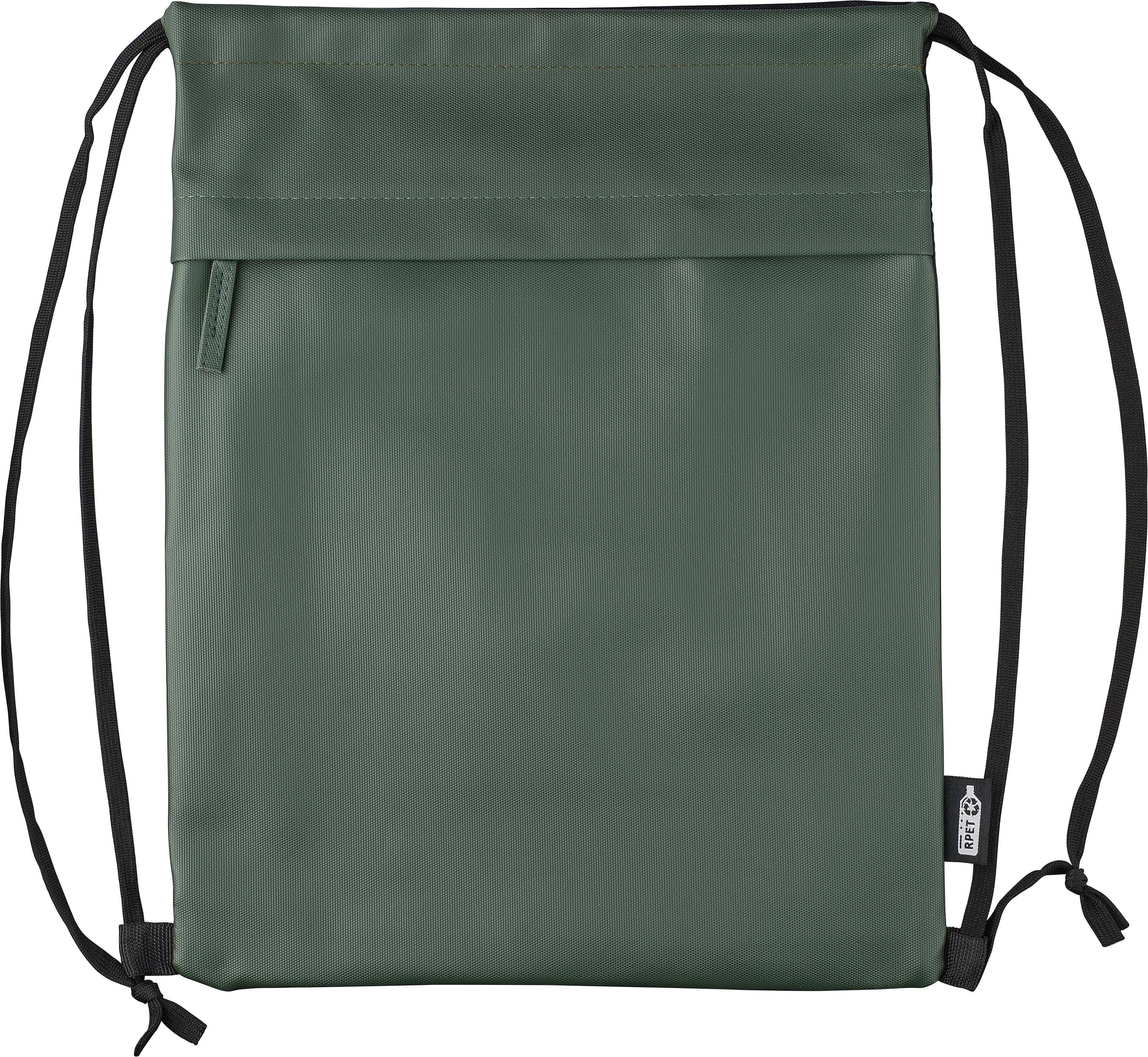 Mochila con cordones de poliéster rPET (600D) Auri