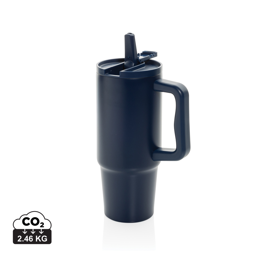 Vaso de acero inoxidable reciclado RCS antigoteo Embrace