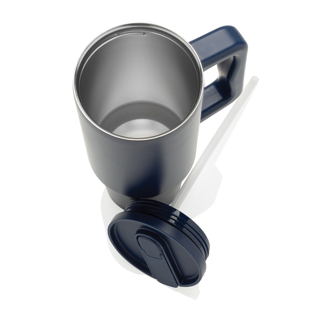 Vaso de acero inoxidable reciclado RCS antigoteo Embrace
