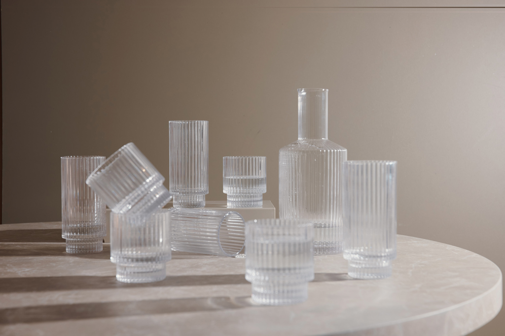 Vaso alto VINGA York, juego de 4 piezas