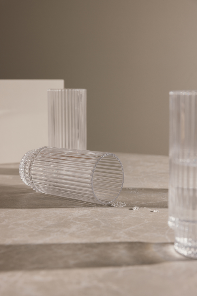 Vaso alto VINGA York, juego de 4 piezas