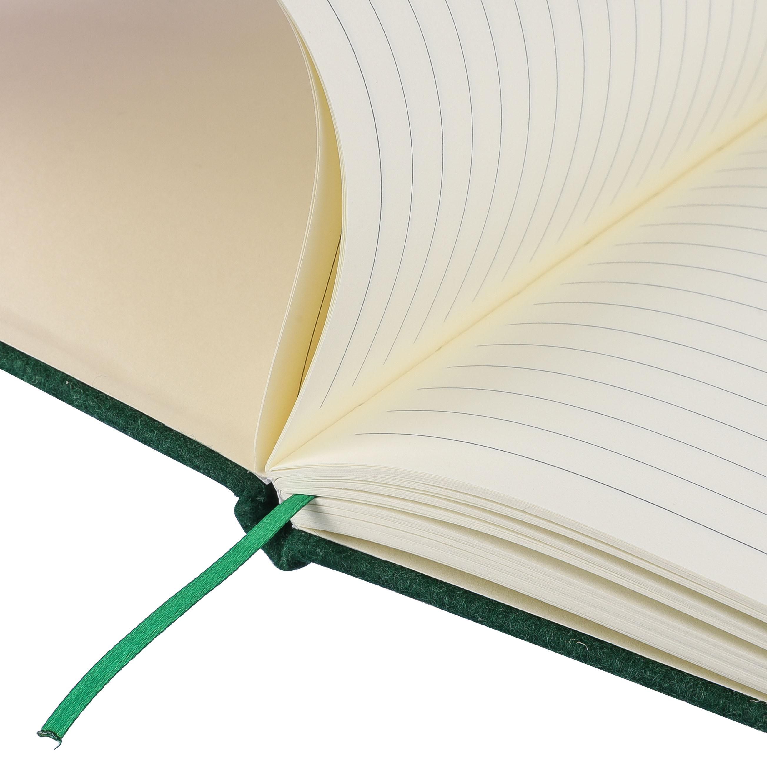 Cuaderno de fieltro reciclado (A5) Dario