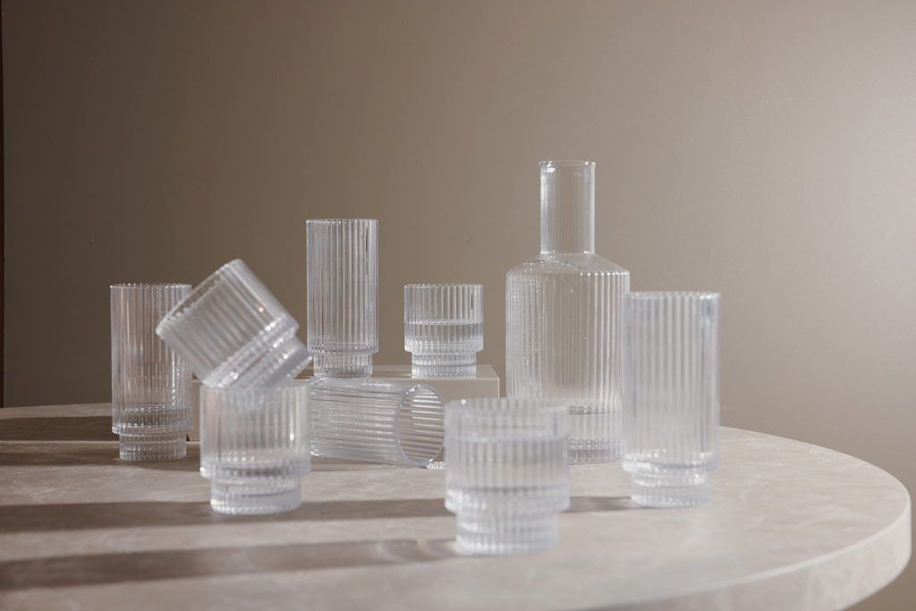 Vaso VINGA York, juego de 4 piezas