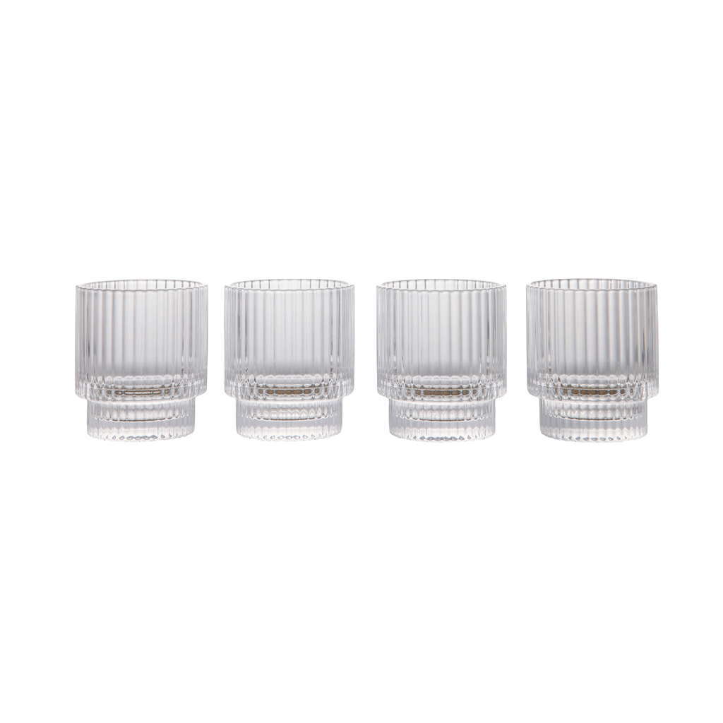 Vaso VINGA York, juego de 4 piezas