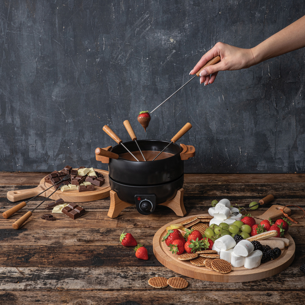 Set fondue eléctrica para fiestas BOSKA 2,3 L (tipo F UE)