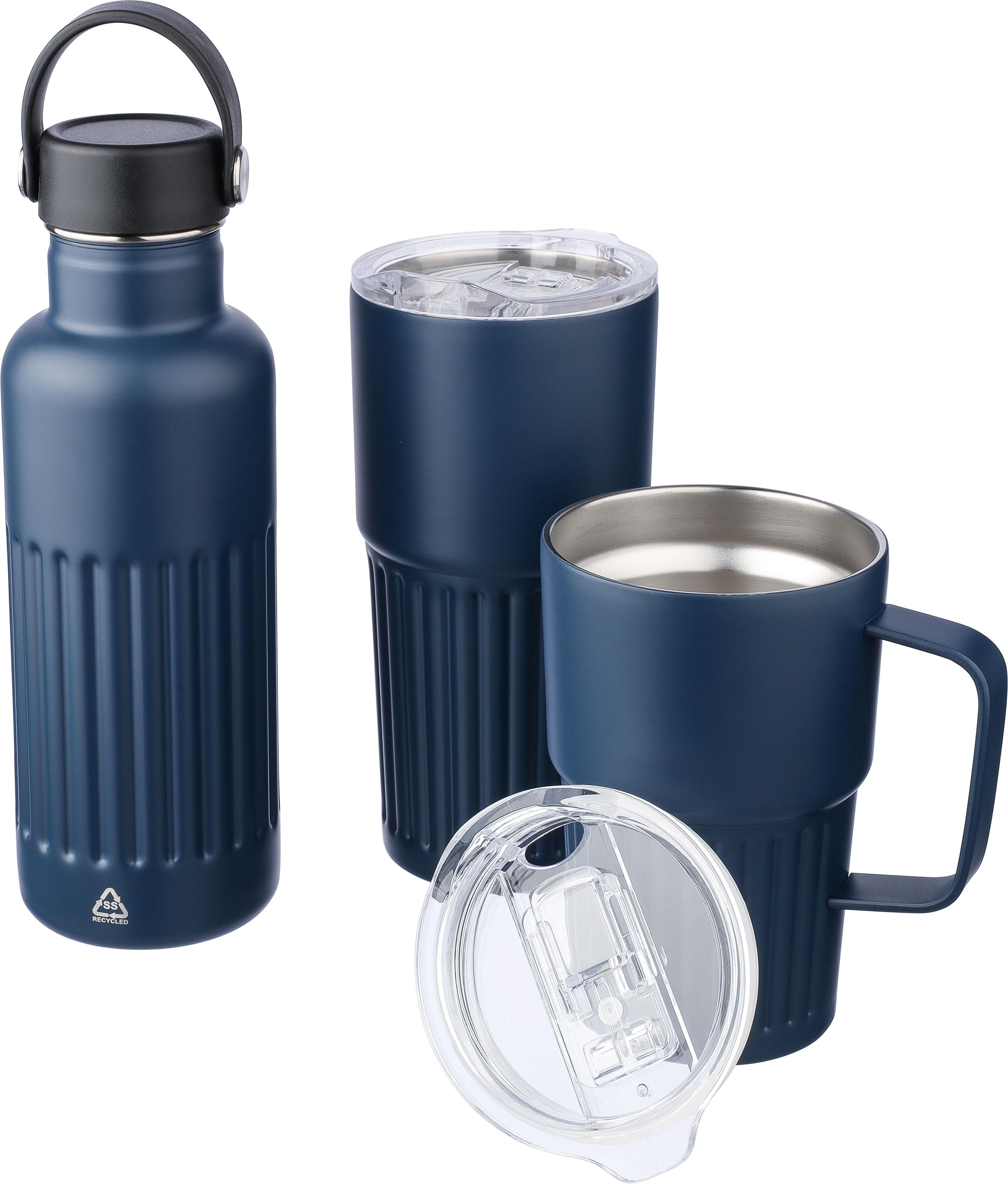 Vaso termo de acero inox. reciclado (500 ml) Kael