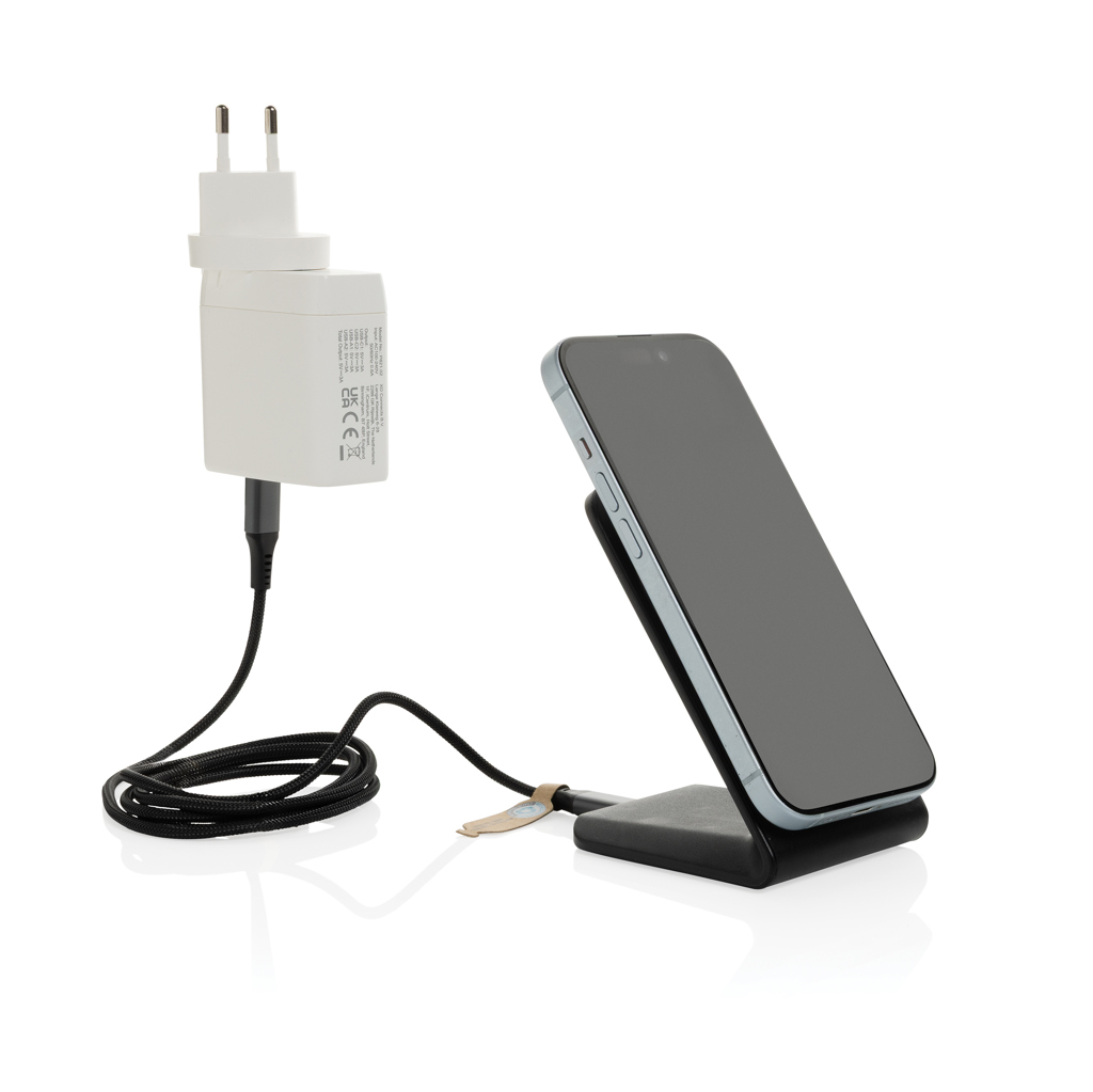 Cargador inalámbrico VoltPerch RCS plástico reciclado 15W