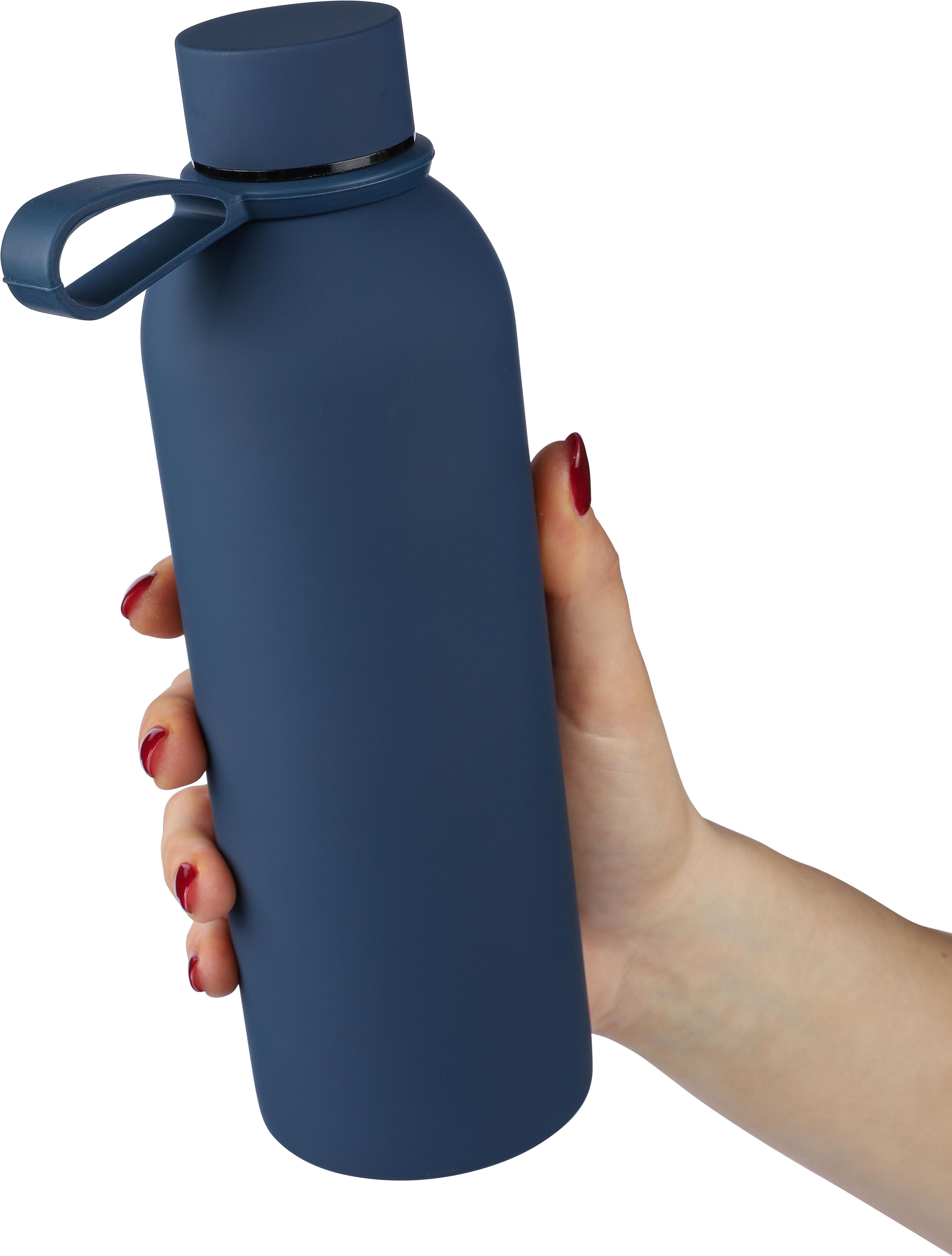 Botella termo de acero inox. reciclado (500 ml) Sena
