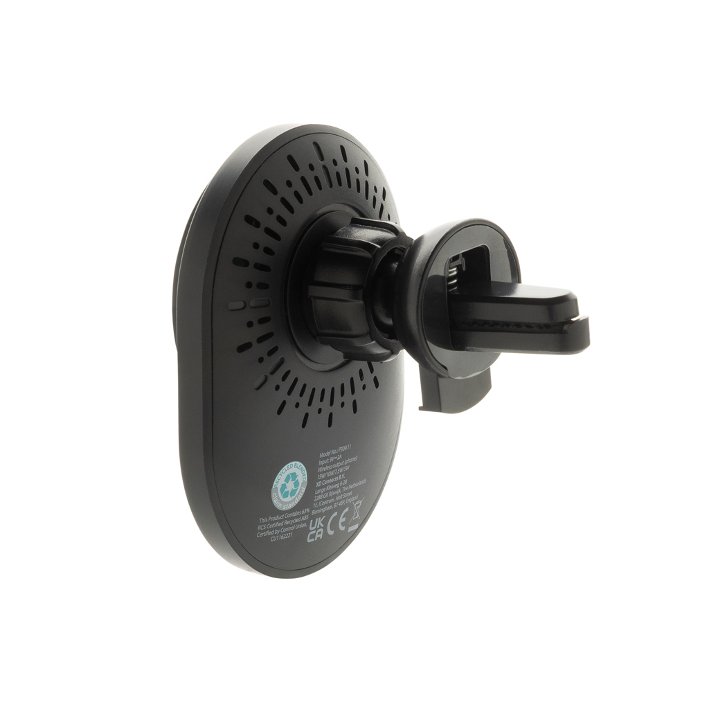 Soporte magnético coche PowerCruze plástico RCS 15W