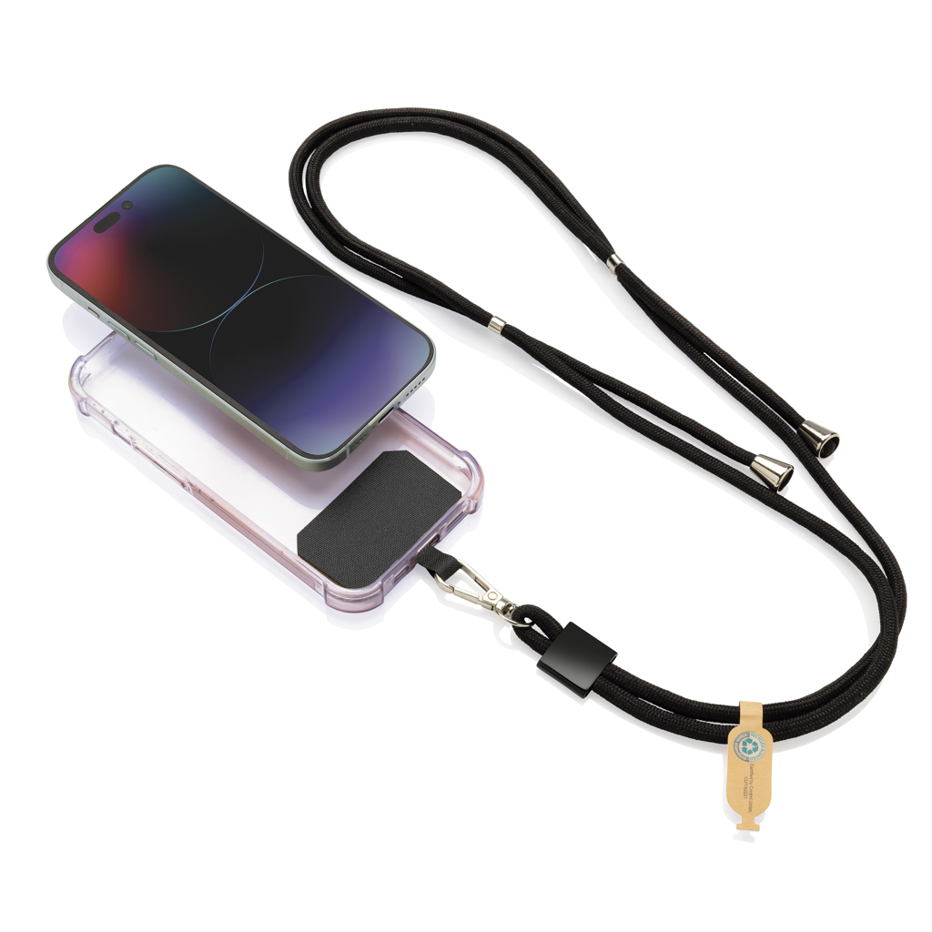 Lanyard ajustable teléfono CarryLoop RCS PET reciclado