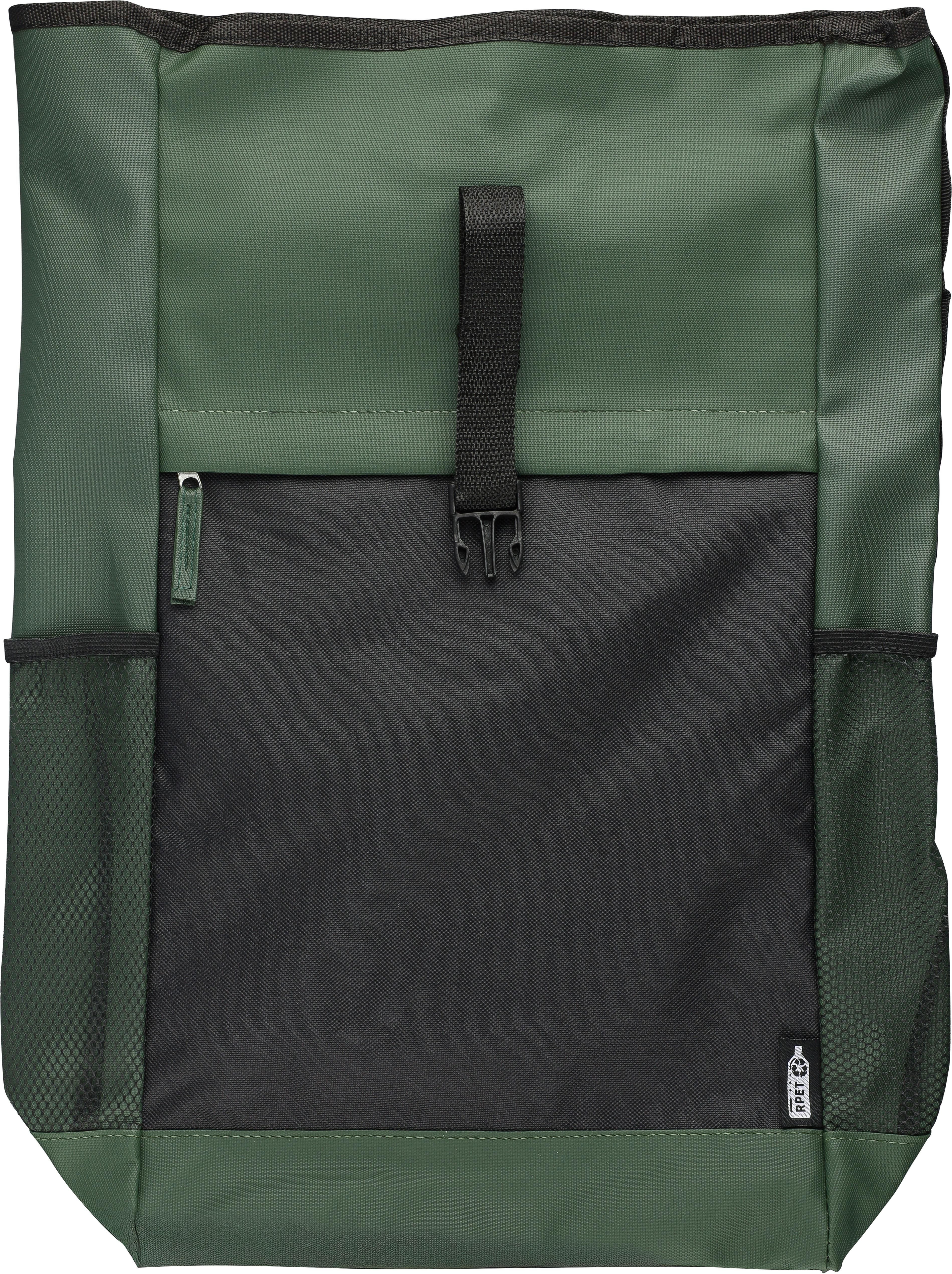 Mochila enrollable de poliéster rPET (600D) Yani