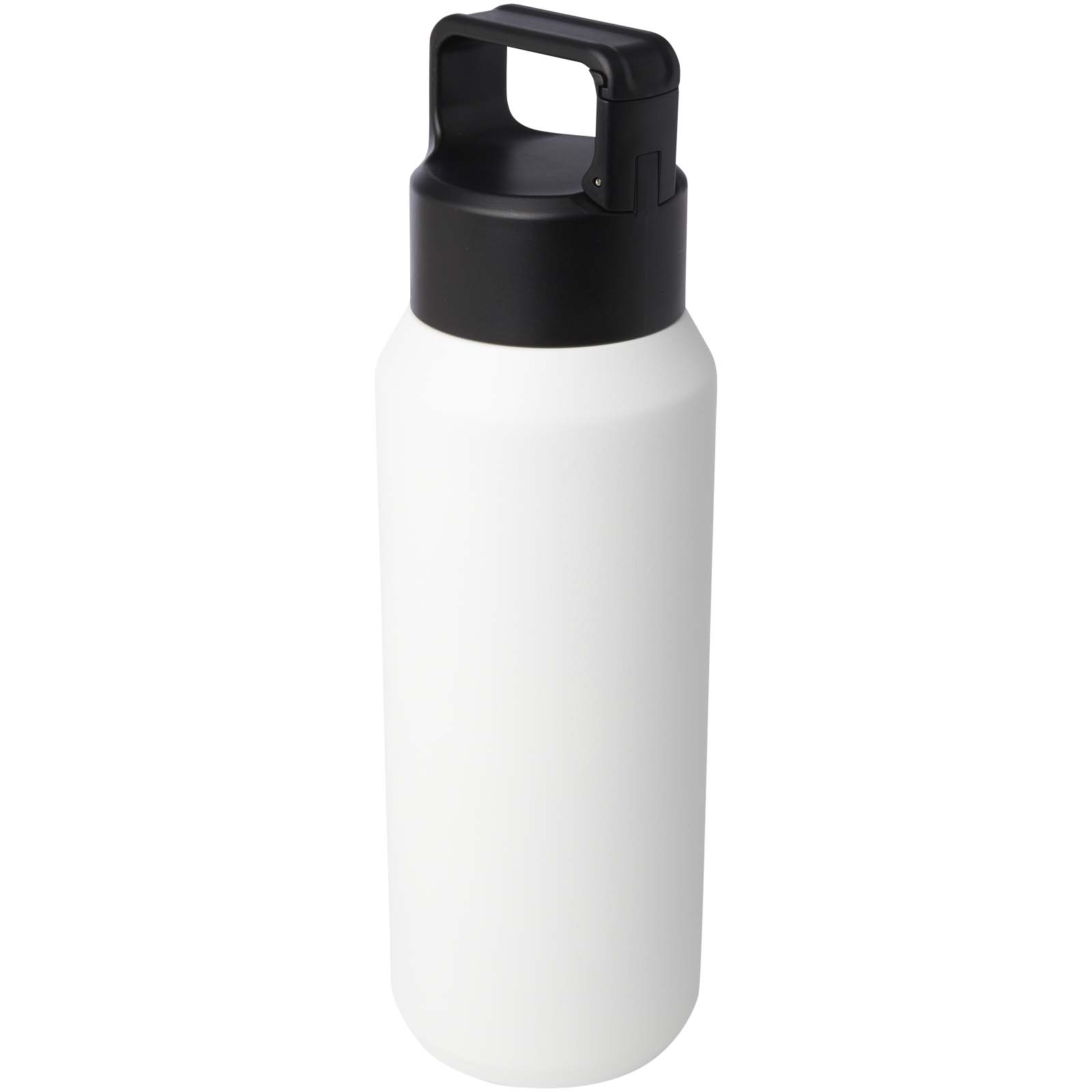 Botella de 600 ml con aislamiento al vacío de cobre en acero inoxidable reciclado con certificado RCS Astra