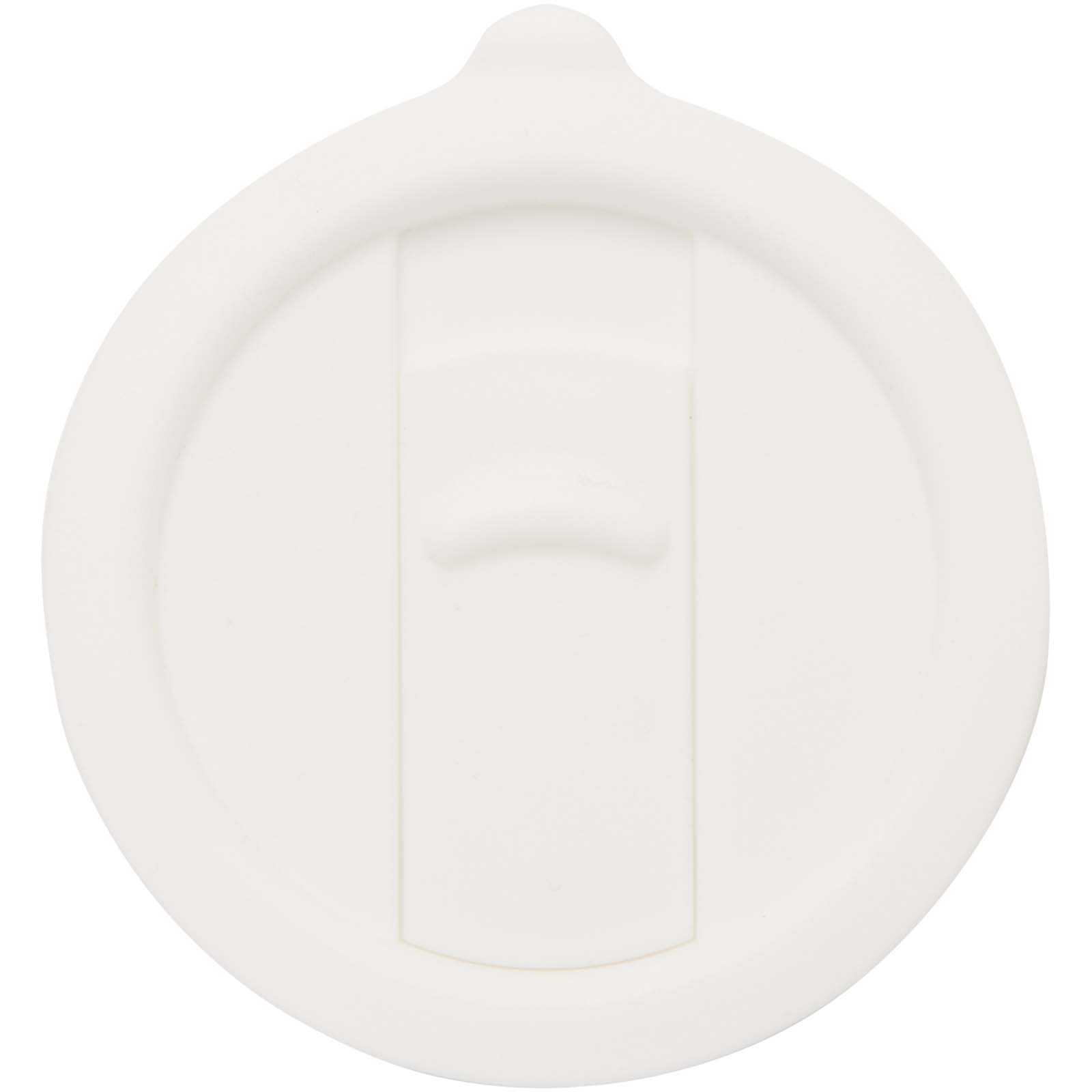 Taza de cerámica con tapa de plástico de 450 ml Carter