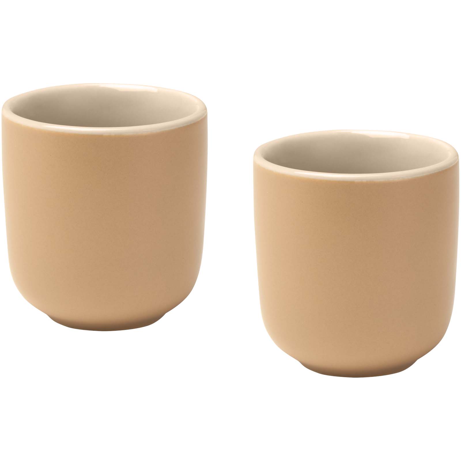 Juego de 2 tazas de espresso de cerámica de 90 ml Male
