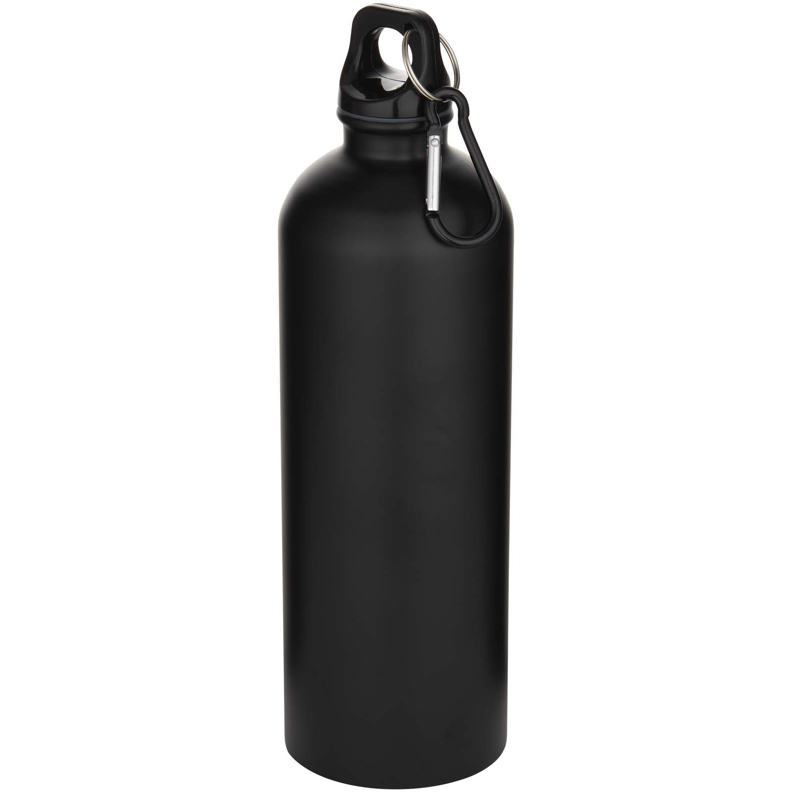 Botella de 750 ml de acero inoxidable mate reciclado con certificado RCS con mosquetón Oregon