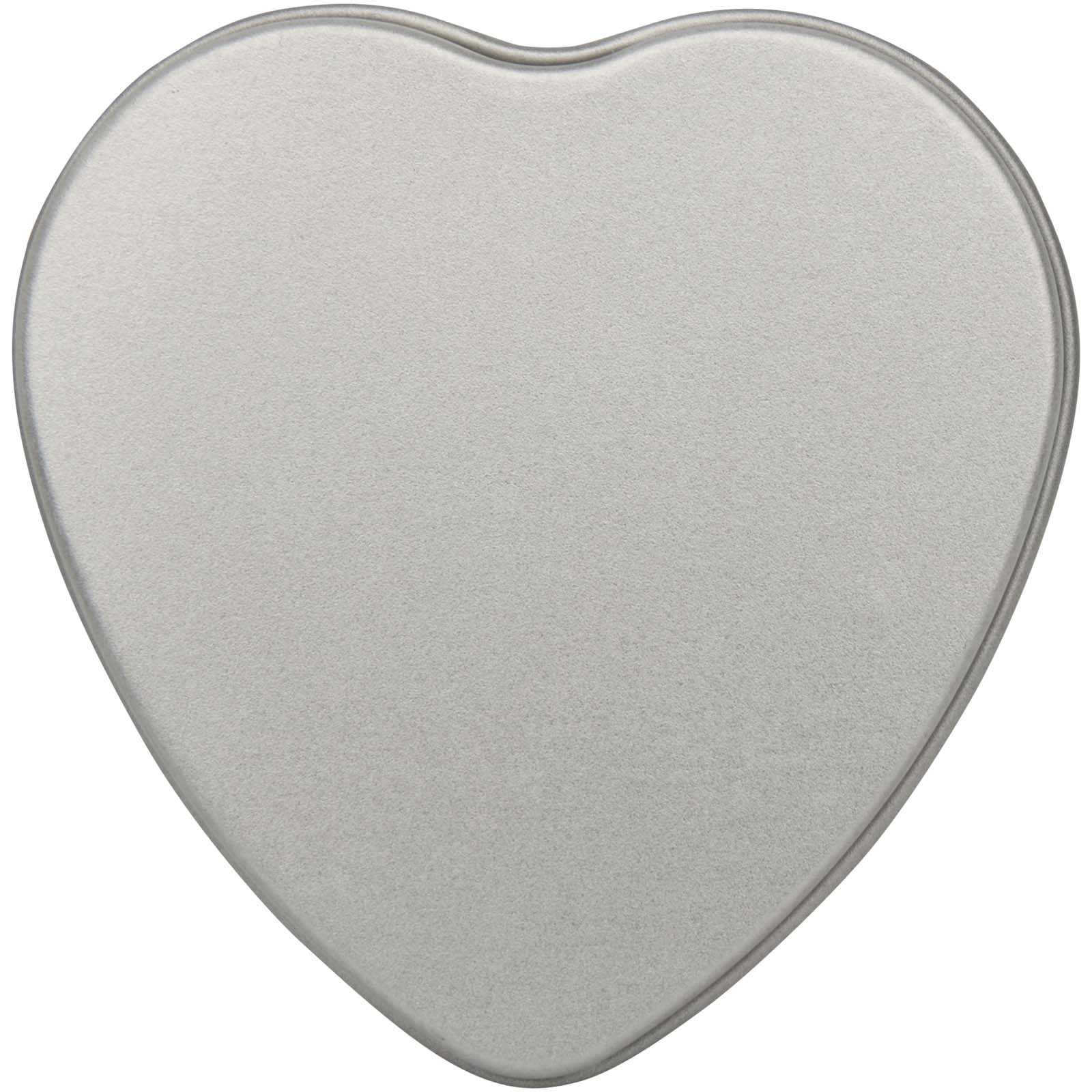 Vela con forma de corazón y aroma de vainilla en caja metálica Blissful