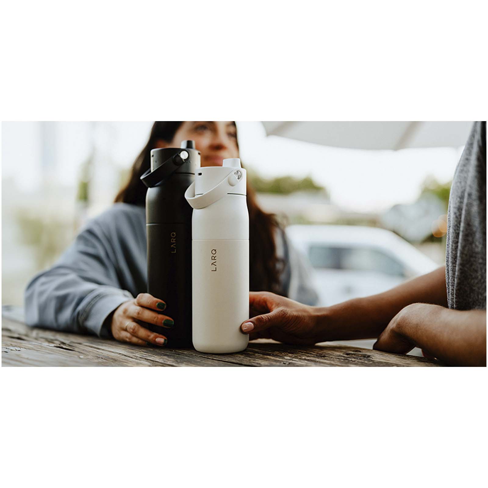 Botella de agua de 1000 ml LARQ PureVisTM 2.0
