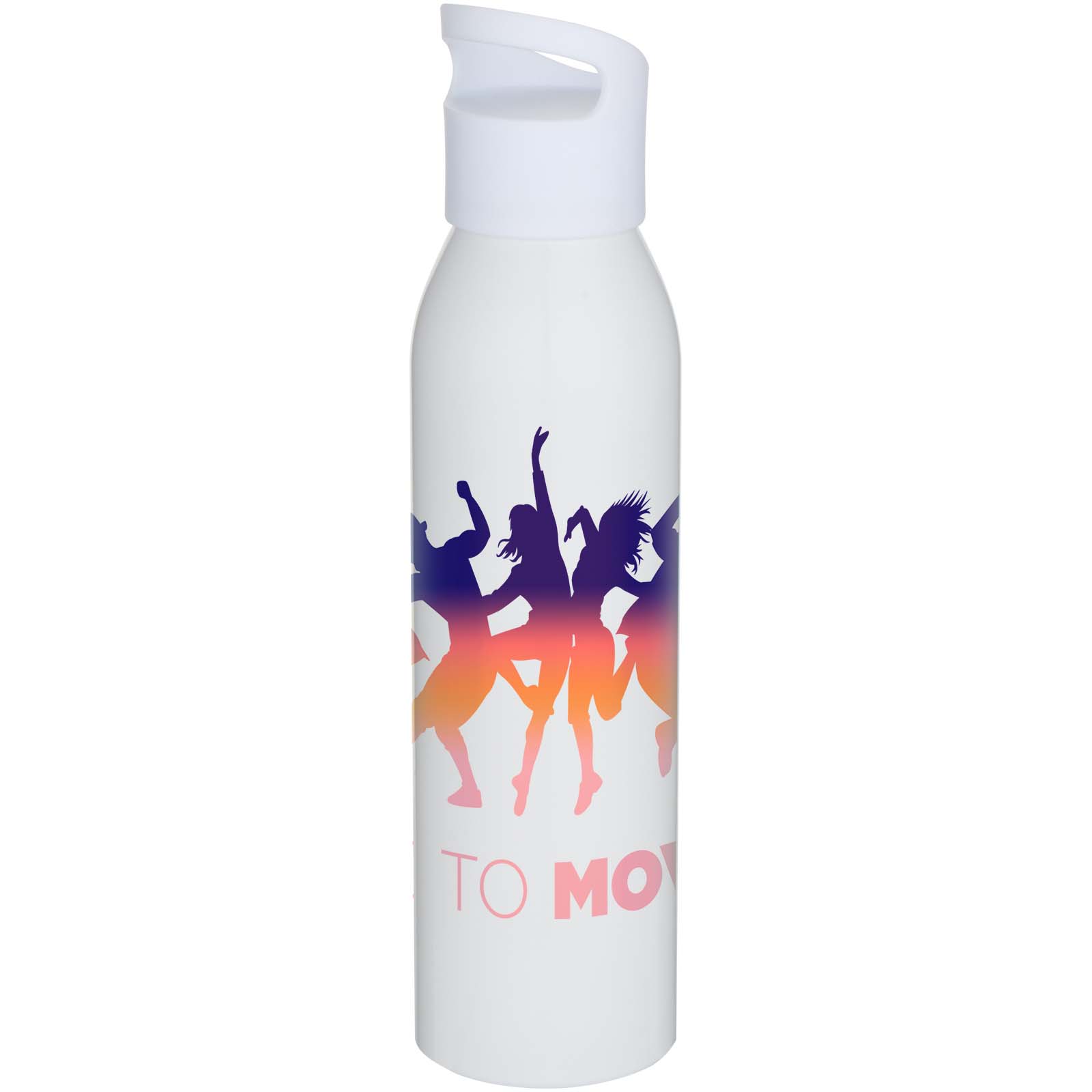 Botella de 650 ml de acero inoxidable reciclado con certificado RCS de una sola pared Sky