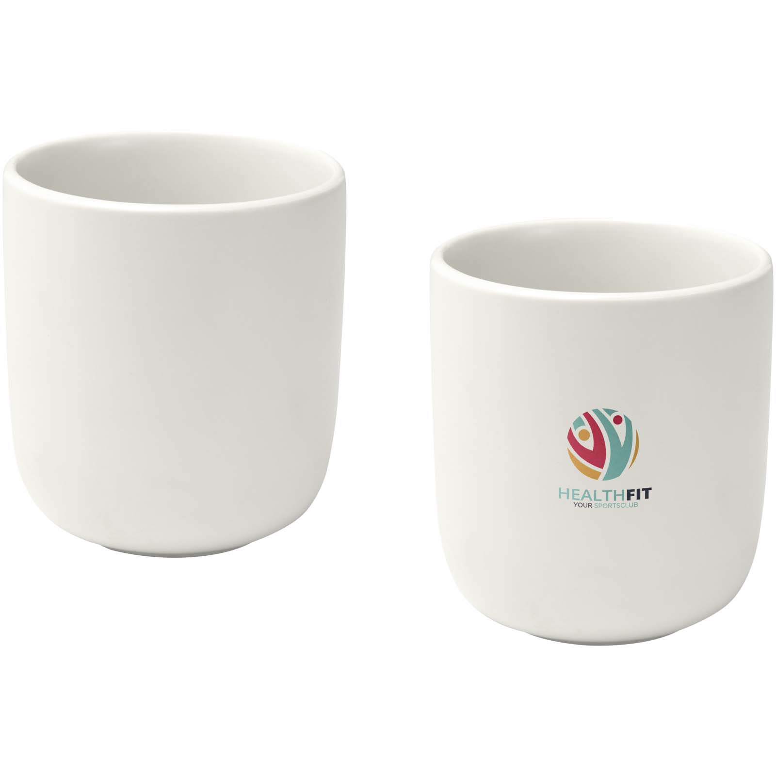 Juego de 2 tazas de cerámica de 200 ml Male