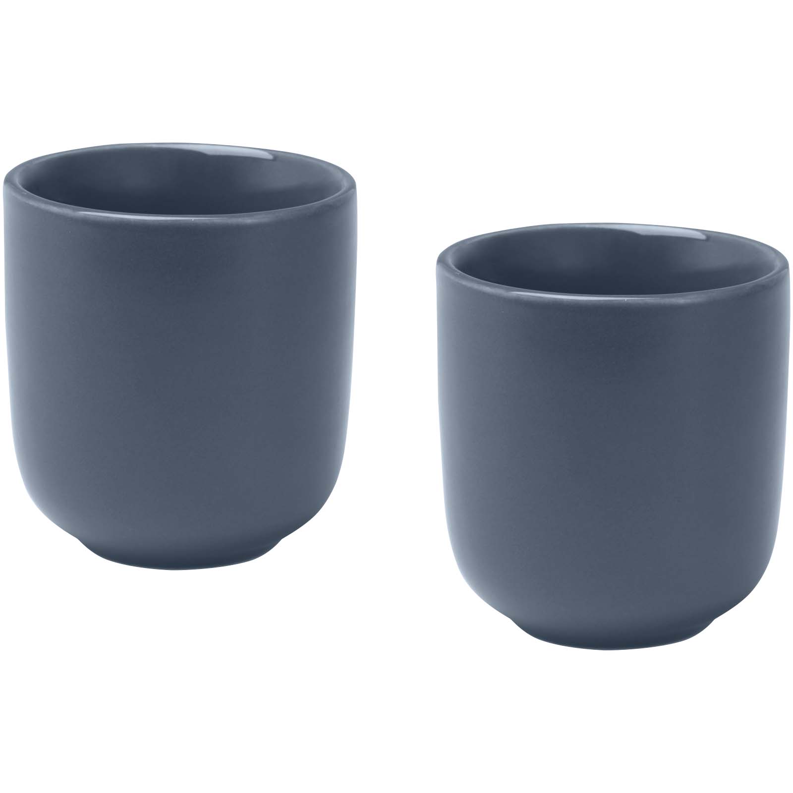 Juego de 2 tazas de espresso de cerámica de 90 ml Male