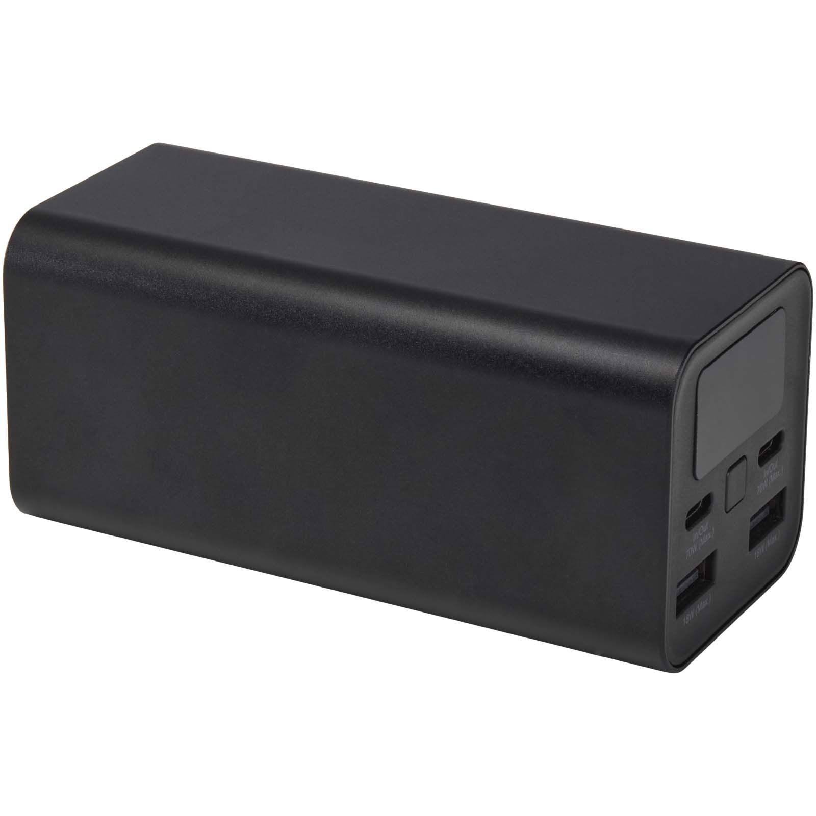 Batería externa para portátil de aluminio reciclado de 20 000 mAh y 70 W Acamar