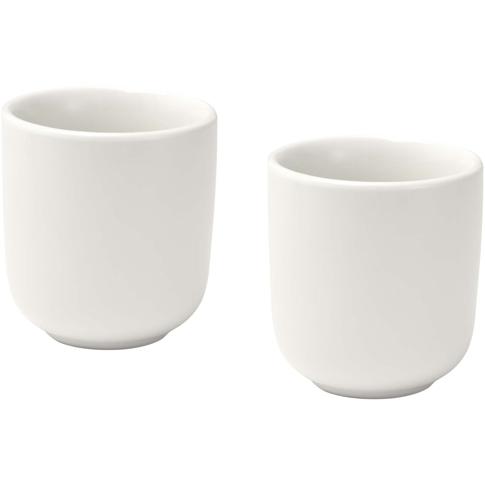 Juego de 2 tazas de espresso de cerámica de 90 ml Male
