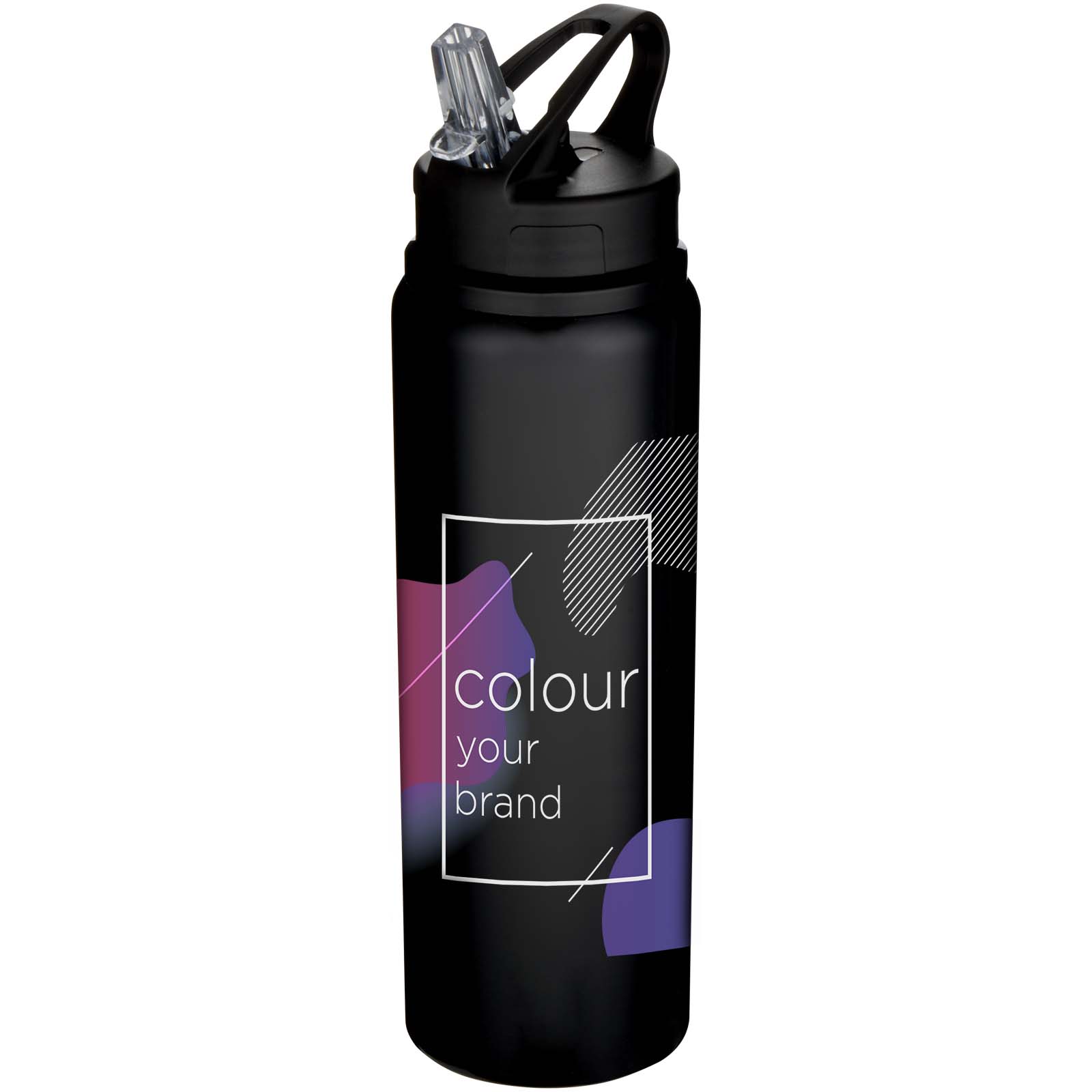 Botella de 800 ml de acero inoxidable reciclado con certificado RCS de una sola pared Fitz