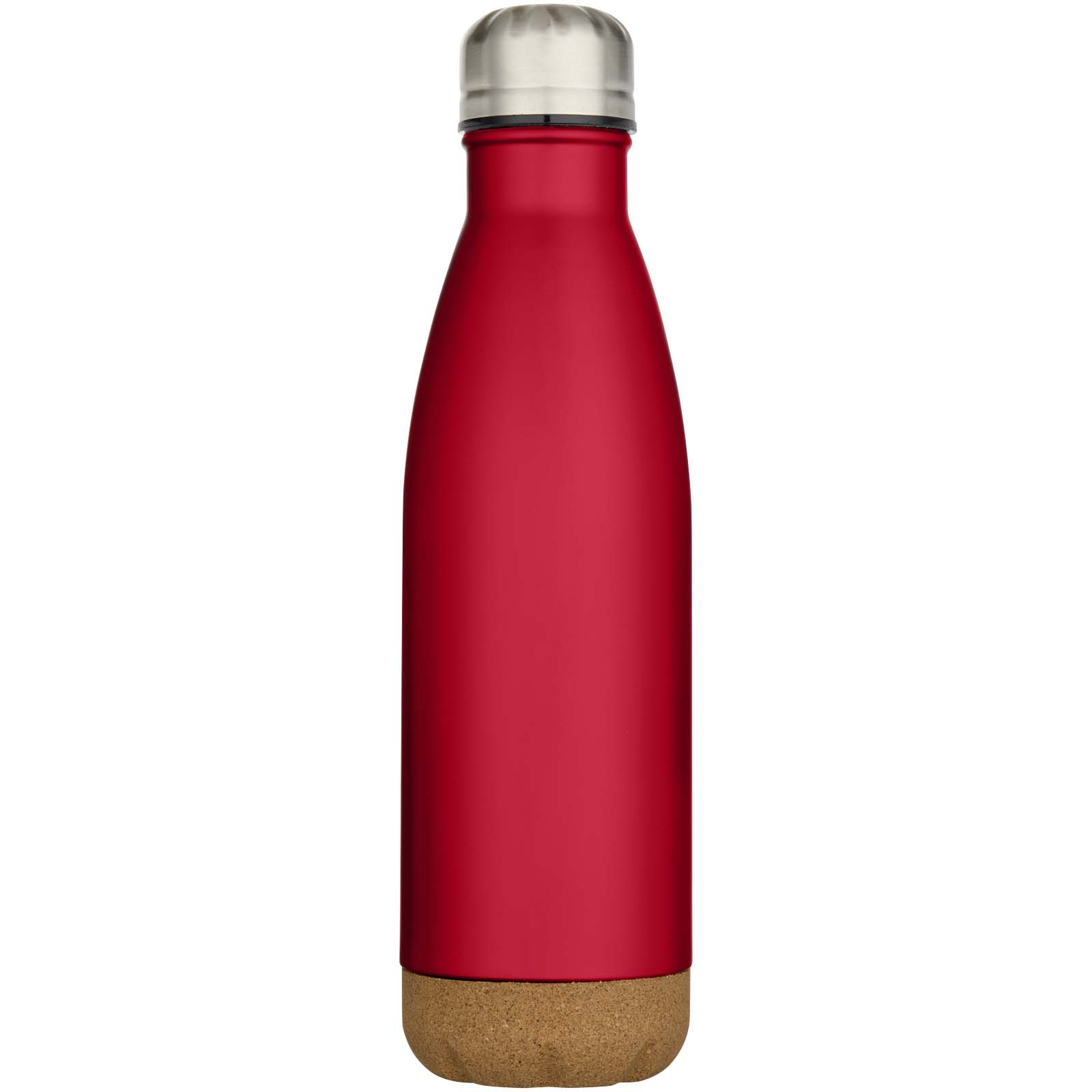 Botella de 500 ml de acero inoxidable con aislamiento y doble pared con detalles de corcho Cove