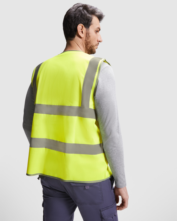 ROLY CHALECO POLUX T/M-L AMARILLO FLUOR