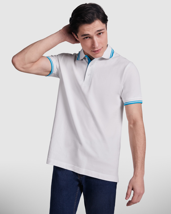 ROLY POLO MONTREAL T/S BLANCO/TURQUESA