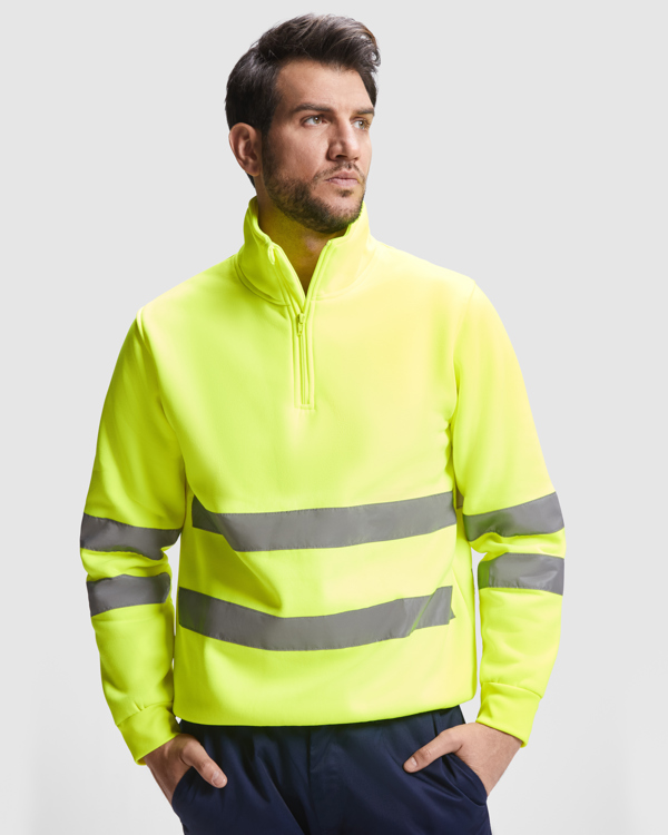 ROLY AV SUDADERA SPICA T/S AMARILLO FLUOR