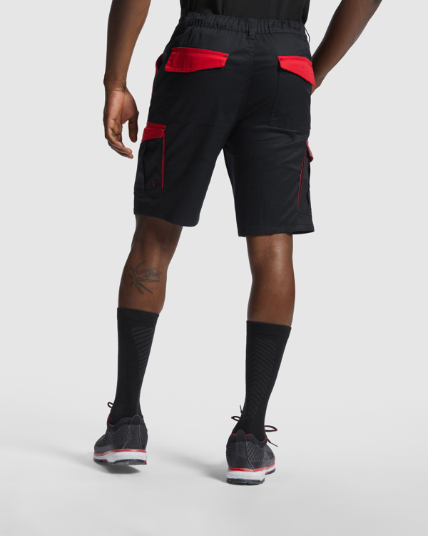 ROLY BERMUDA TAHOE T/S NEGRO/ROJO
