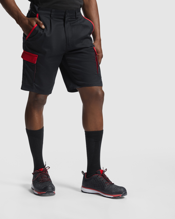 ROLY BERMUDA TAHOE T/S NEGRO/ROJO