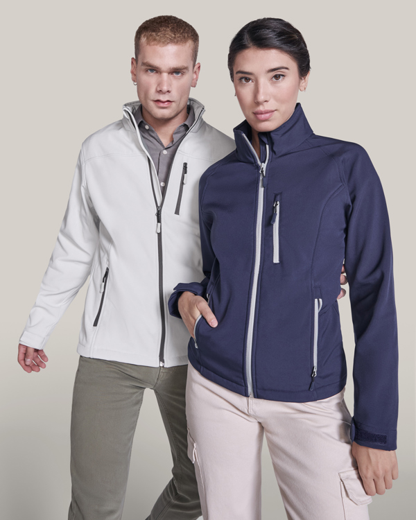 ROLY SOFTSHELL ANTARTIDA T/S BLANCO PERLA
