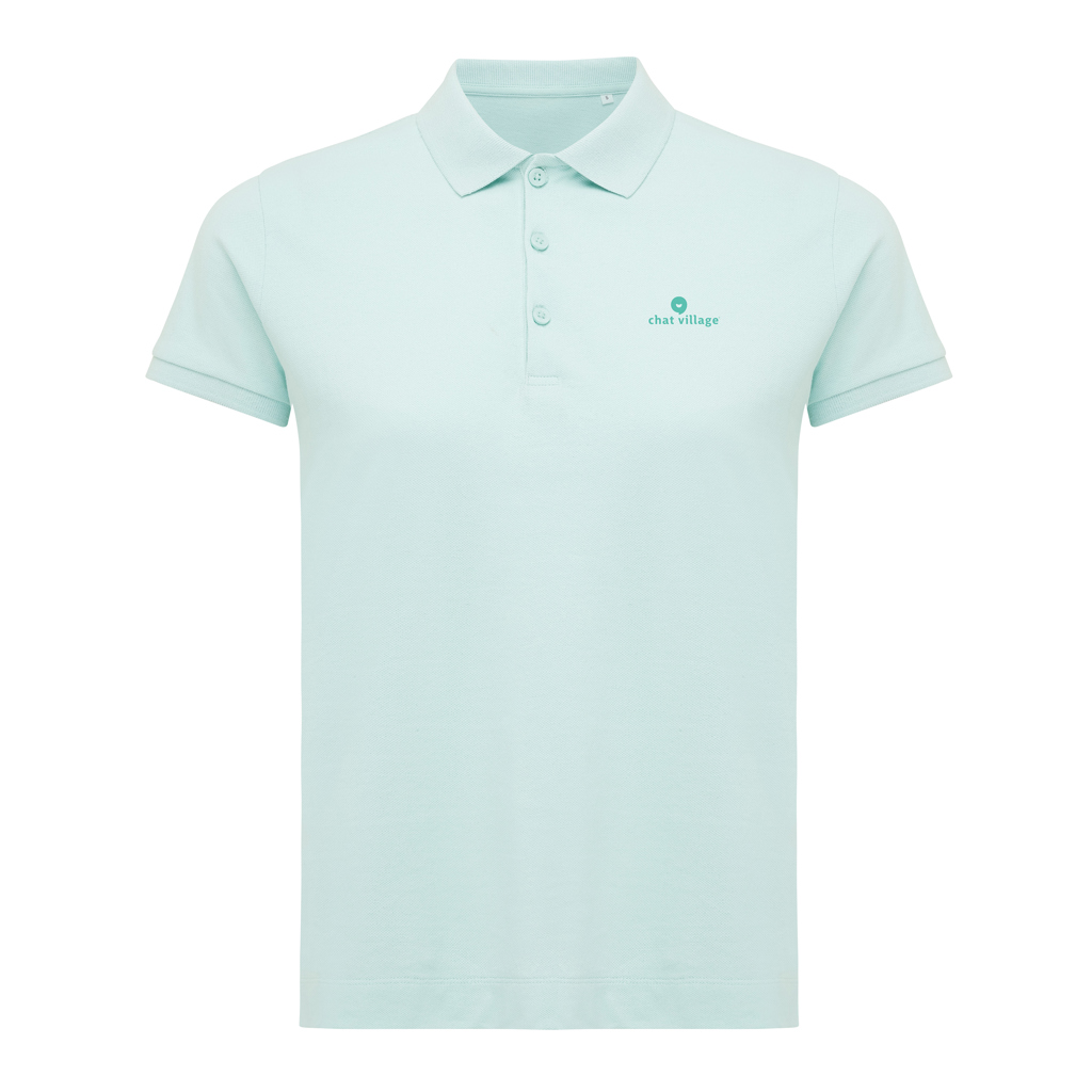 Polo IQONIQ Yosemite piqué algodón reciclado de mujer