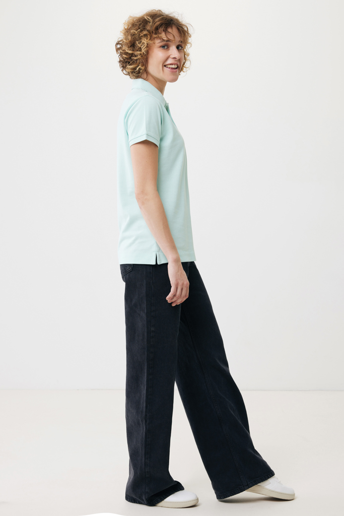 Polo IQONIQ Yosemite piqué algodón reciclado de mujer