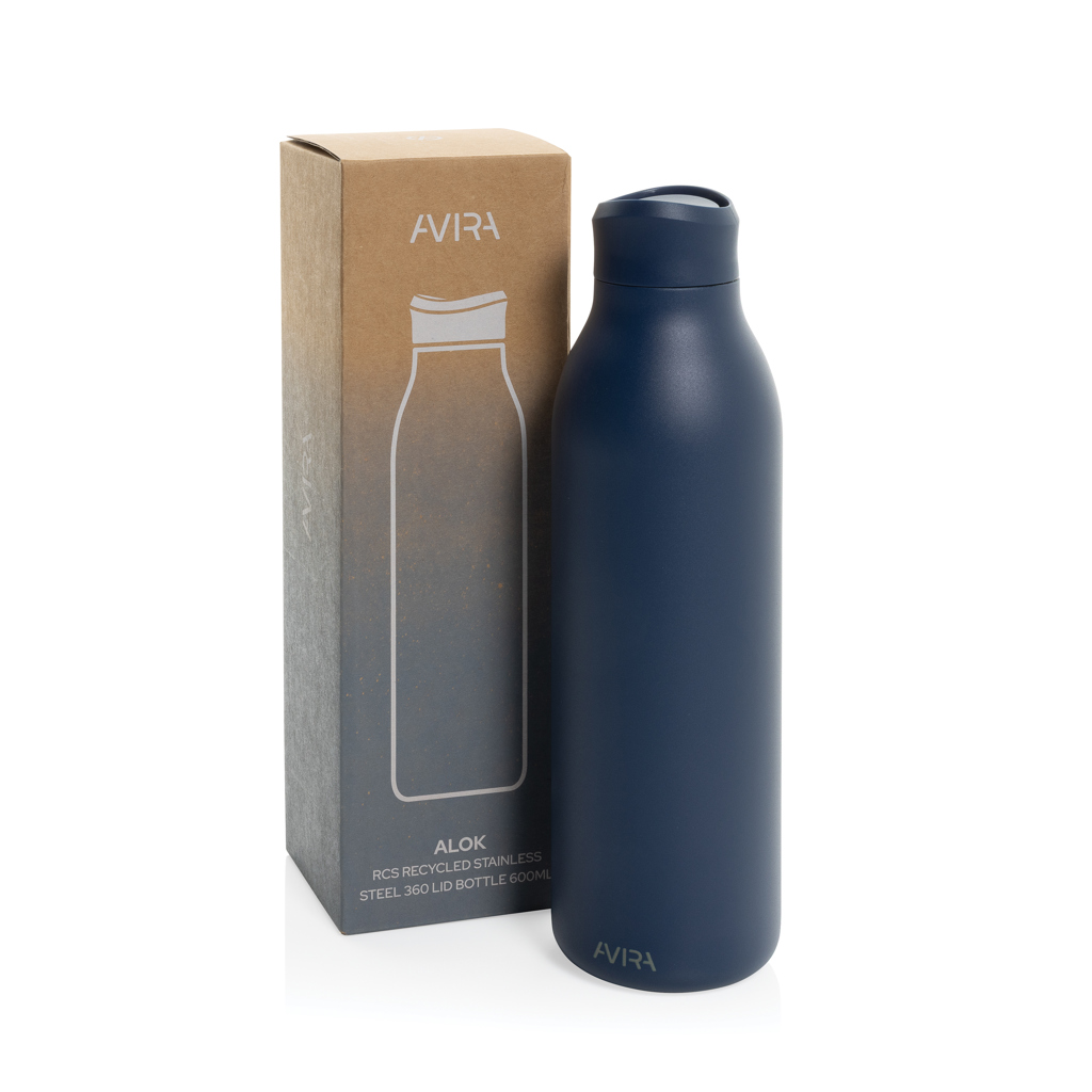 Botella agua Avira Alok RCS Re-Steel 360 de 600 ml