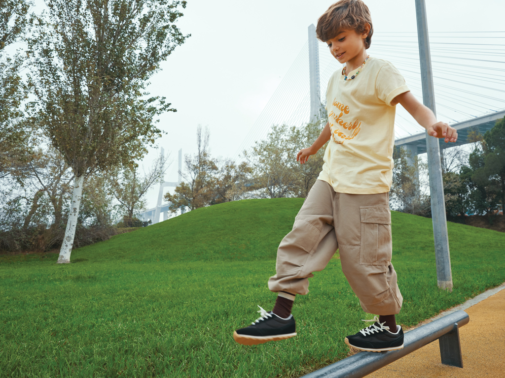 IQONIQ Koli kids lightweight recycled cotton t-shirt