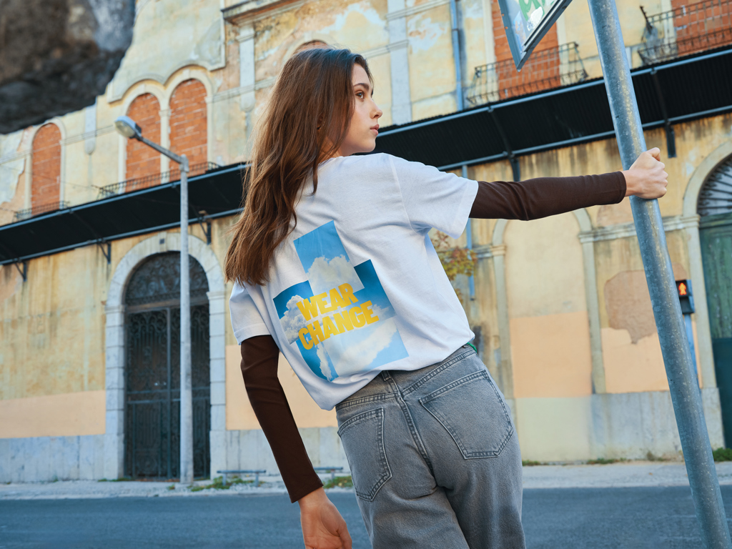 IQONIQ Kakadu relaxed recycled cotton t-shirt