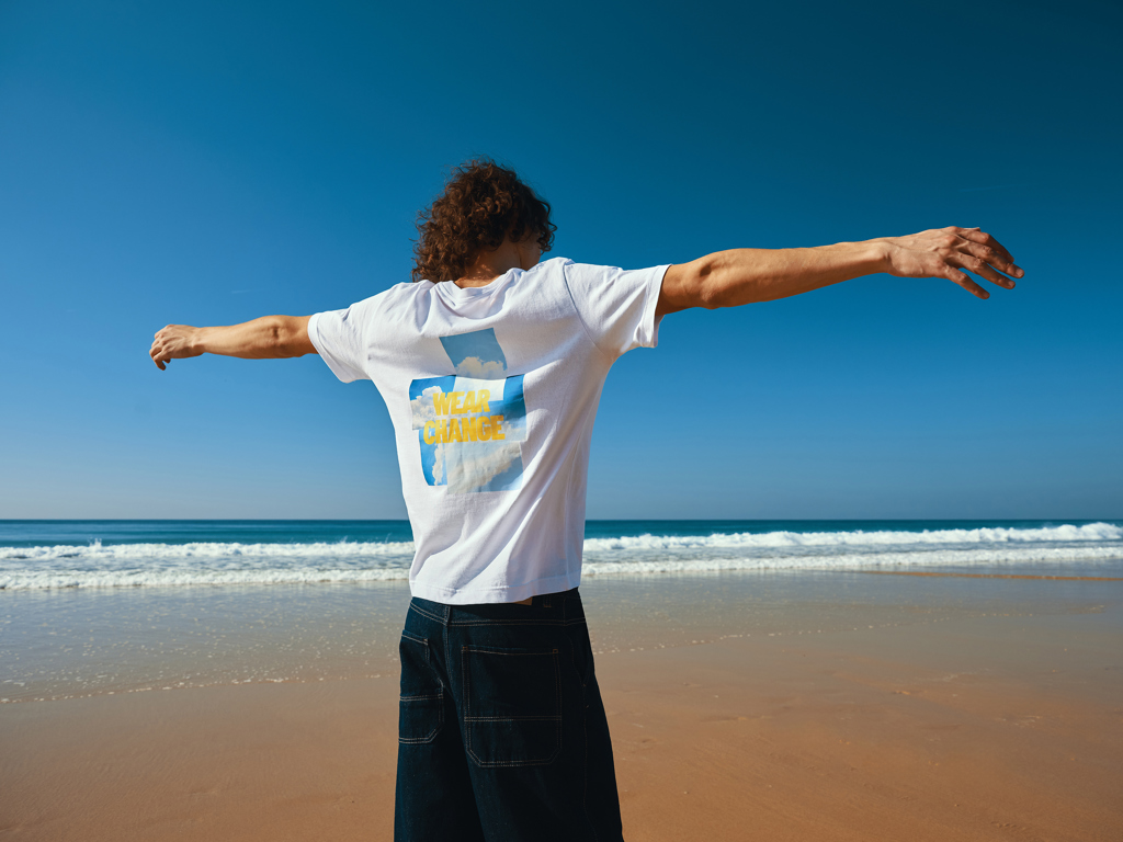 IQONIQ Kakadu relaxed recycled cotton t-shirt