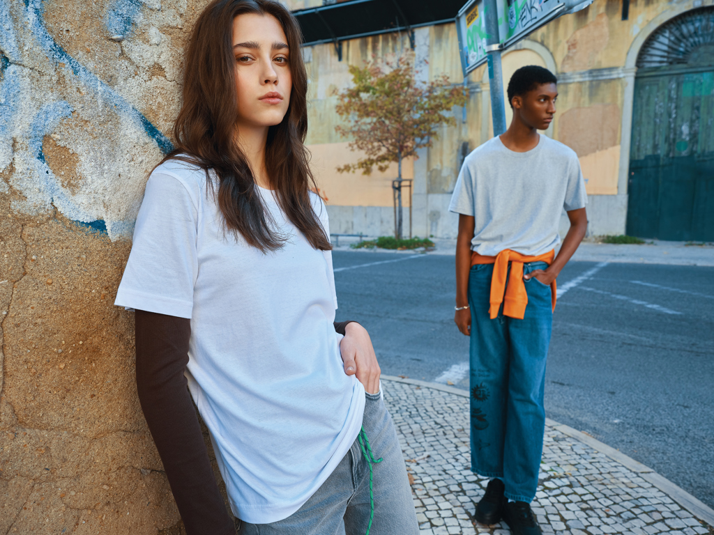 IQONIQ Kakadu relaxed recycled cotton t-shirt