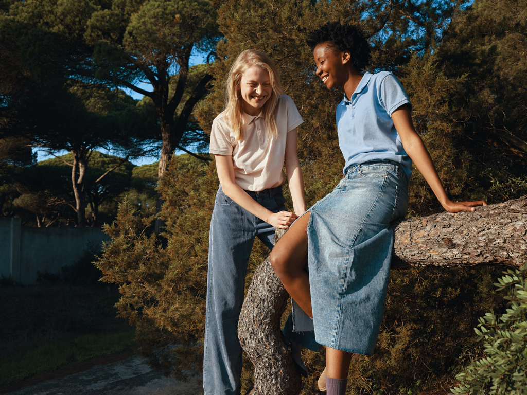 Polo IQONIQ Yosemite piqué algodón reciclado de mujer