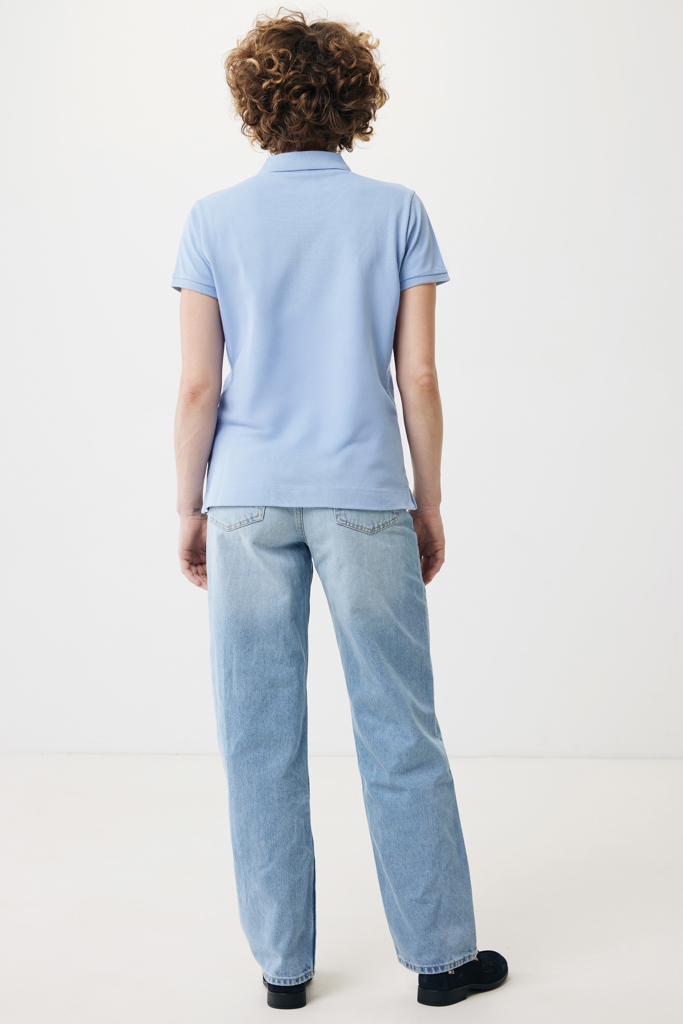 Polo IQONIQ Yosemite piqué algodón reciclado de mujer