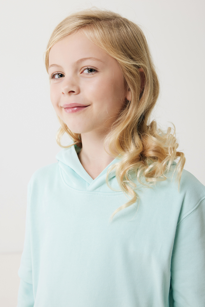 IQONIQ Yengo kids recycled cotton hoodie with sidepockets