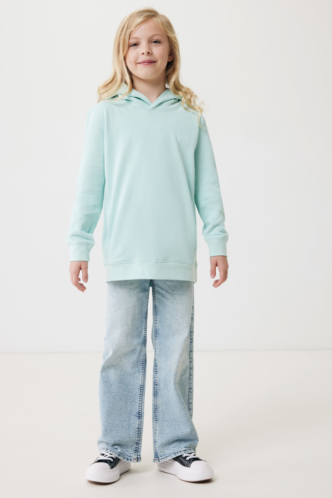 IQONIQ Yengo kids recycled cotton hoodie with sidepockets