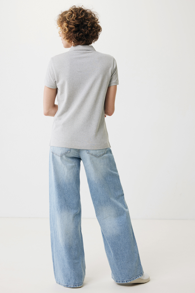 Polo IQONIQ Yosemite piqué algodón reciclado de mujer