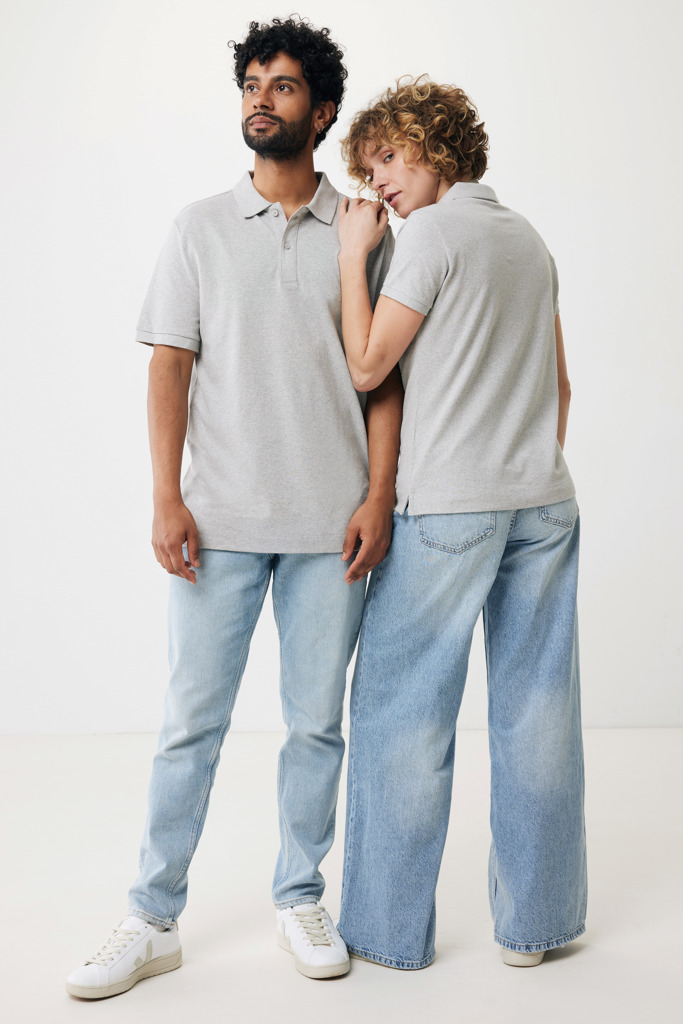 Polo IQONIQ Yosemite piqué algodón reciclado de mujer